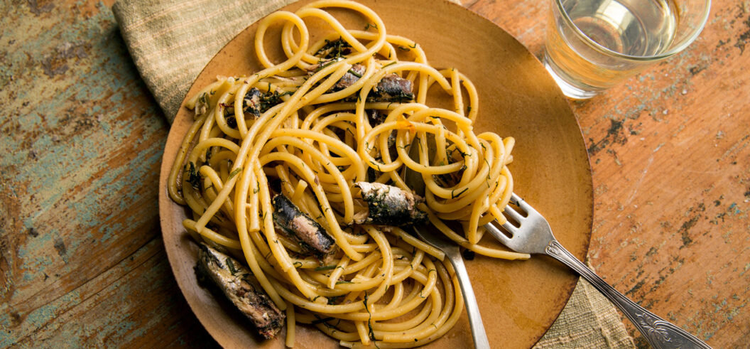 Pasta Con Le Sarde Salate di BlueFish